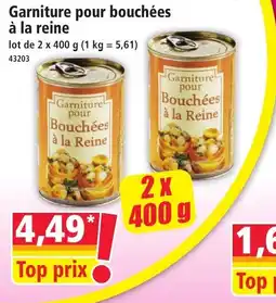 Norma Garniture pour bouchées offre