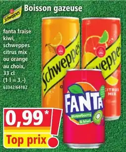 Norma Schweppes Boisson gazeuse offre