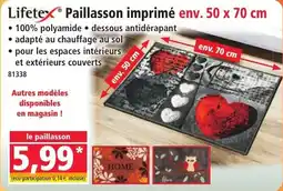 Norma Lifetex Paillasson imprimé offre