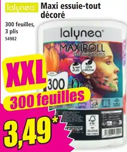 Norma Lalynea Maxi essuie-tout décoré offre