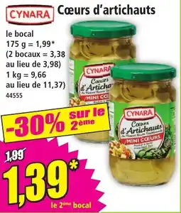 Norma Cynara Coeurs d'artichauts offre