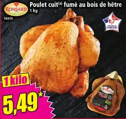 Norma Ronsard Poulet cuit fumé au bois de hêtre offre