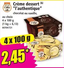 Norma Crème dessert l'authentique offre