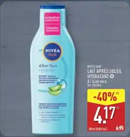 ALDI NIVEA SUN Lait après soleil hydratant offre