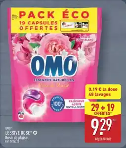 ALDI OMO Lessive dose offre