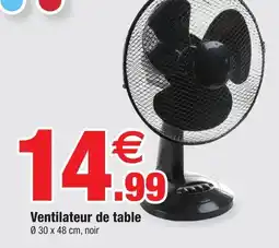 Bazarland Ventilateur de table offre