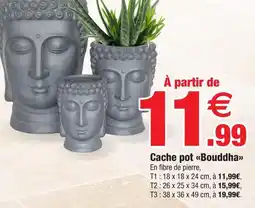 Bazarland Cache pot bouddha offre