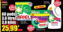 Norma Ariel lessive offre