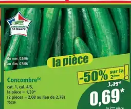 Norma Concombre offre