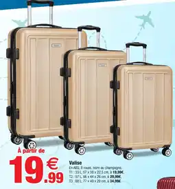 Bazarland Kinston valise offre