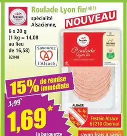 Norma Festein roulade lyon fin offre