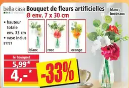 Norma Bella casa bouquet de fleurs artificielles offre