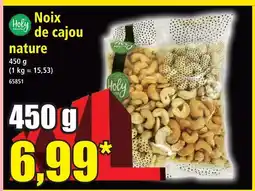 Norma Holy fruits noix de cajou nature offre