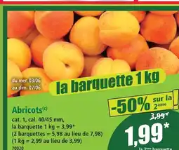 Norma Abricots offre