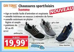 Norma Gin tonic chaussures sport/loisirs homme offre
