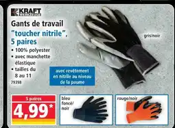 Norma Kraft gants de travail offre