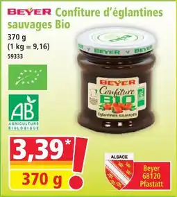 Norma Beyer confiture d'églantines sauvages bio offre