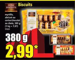 Norma Feiny biscuit sandwich offre