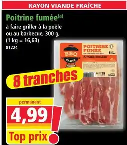 Norma Bbq party poitrine fumée offre