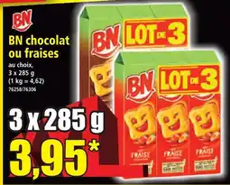 Norma Bn chocolat ou fraises offre