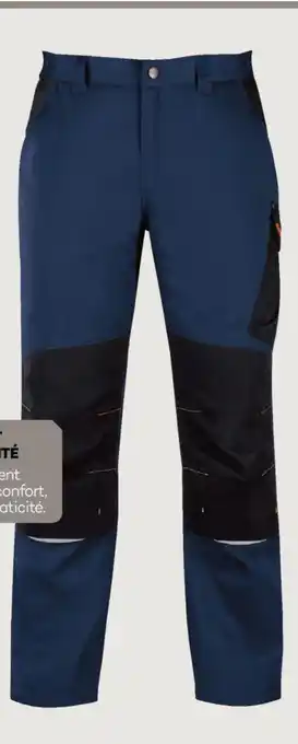 Pantalon evo+ bleu