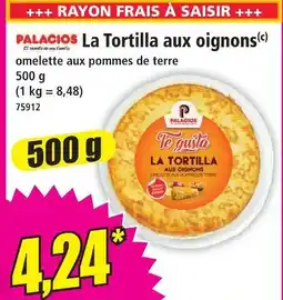 Norma Palacios la tortilla aux oignons offre