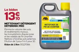 Gedimat Fila nettoyant détergent deterdek pro offre