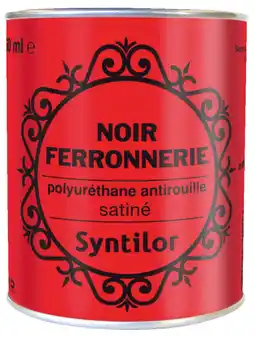 Brico Dépôt Peinture ferronnerie noir 0,75l offre