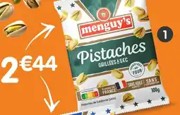 b&m Menguy's pistaches grillées à sec offre