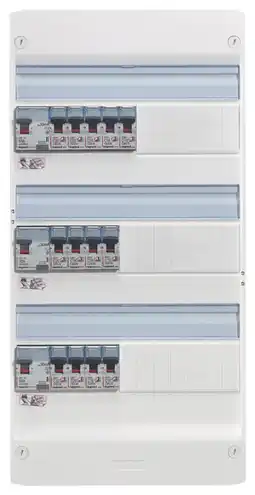 Brico Dépôt Tableau monté câblé 3 rangées 39 modules t5 offre
