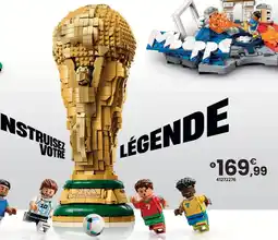 JouéClub Lego 43020 - trophée officiel de la coupe du monde de la fifa offre
