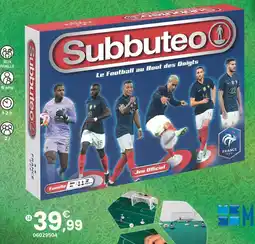 JouéClub Subbuteo équipe de france offre