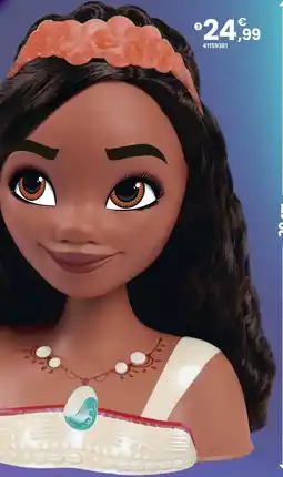 JouéClub Disney tête à coiffer vaiana offre