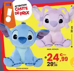 JouéClub Peluche fluffy 33 cm offre