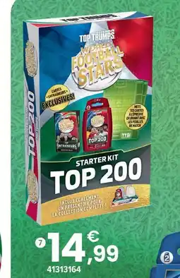 JouéClub Top trumps world football stars – top 200 starter kit nouvelle édition | 6 ans offre