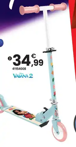 JouéClub Disney trottinette pliable vaiana 2 offre