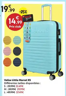 Maxi Bazar Little marcel valise xs offre