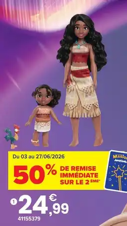 JouéClub Coffret poupée vaiana et sa soeur offre