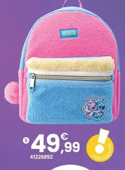 JouéClub Stitch sac à dos teddy & fashion offre