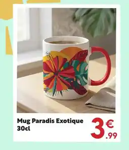 Maxi Bazar Mug paradis exotique offre