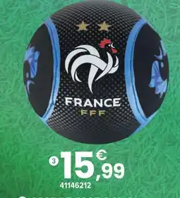 JouéClub Ballon néoprène fff t5 offre