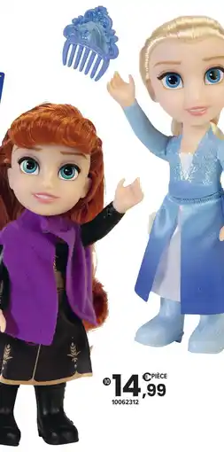 JouéClub Poupée 15 cm anna ou elsa offre