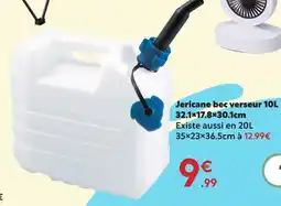 Maxi Bazar Jericane bec verseur offre