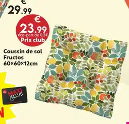 Maxi Bazar Coussin de sol fructos offre