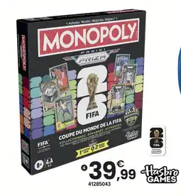 JouéClub Monopoly panini prizm - fifa coupe du monde offre