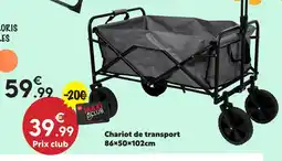 Maxi Bazar Chariot de transport offre
