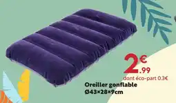 Maxi Bazar Oreiller gonflable offre