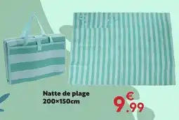Maxi Bazar Natte de plage offre