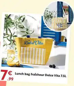 Maxi Bazar Lunch bag fraîcheur dolce vita offre