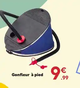 Maxi Bazar Gonfleur à pied offre